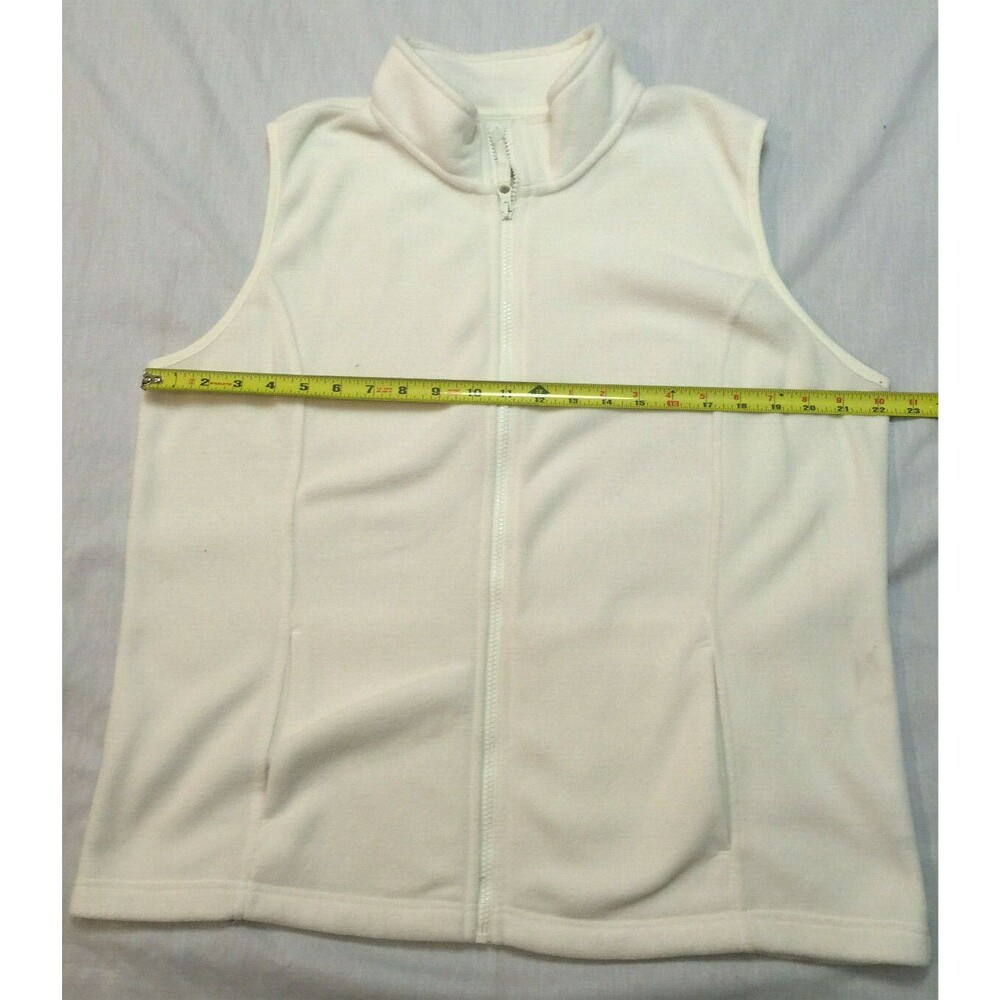 MADE FOR LIFE WOMENS FLEECE VEST SIZE XL